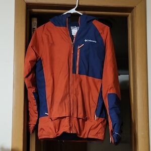 Columbia Two-Tone Red and Navy Jacket